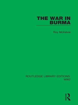 cover image of The War in Burma